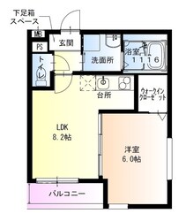 フジパレス吉田EASTの物件間取画像